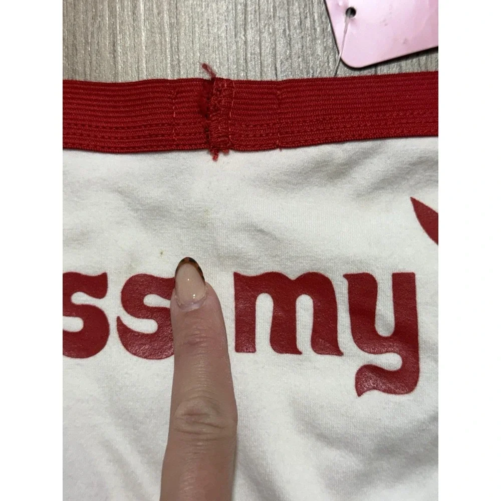 Y2K Vintage Playboy Kiss My Bunny Head Briefs Underwear‎ Size S